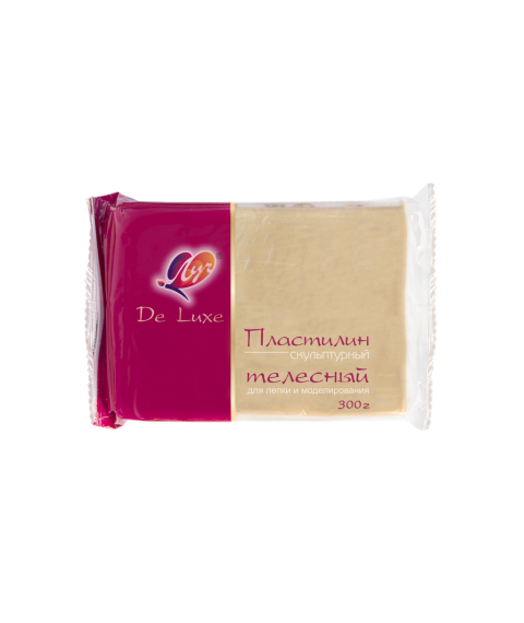 Plastilină pentru sculptură 300 gr. Bej Луч 